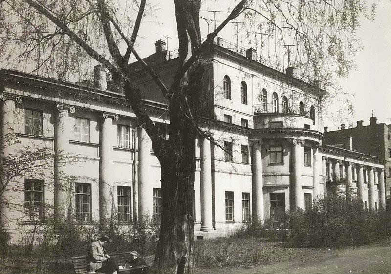 Вид бывшего усадебного дома Г.Р.Державина 1950-х гг.