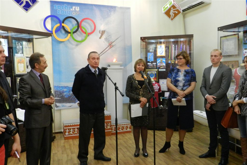 На выставке «Саратов – Олимпиаде 2014 «О спорт, ты – мир!»