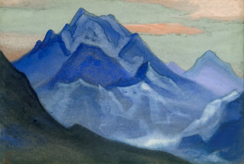 Н.К. Рерих. Гималаи (Каменный цветок) 1946