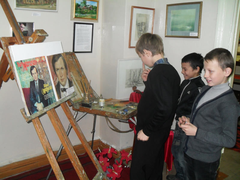 Мероприятие, посвященное памяти Новикова В.П., кизеловского художника