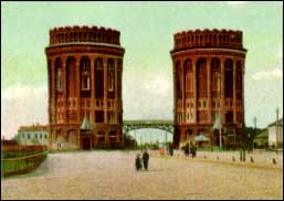 The Krestovsky Water - Towers. 1900s.
