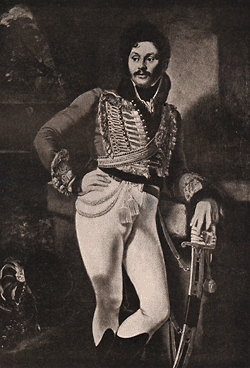 Д. В. Давыдов. (Порт. Кипренского).