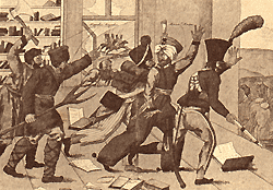 «Володимирцы». (Совр. карик.).