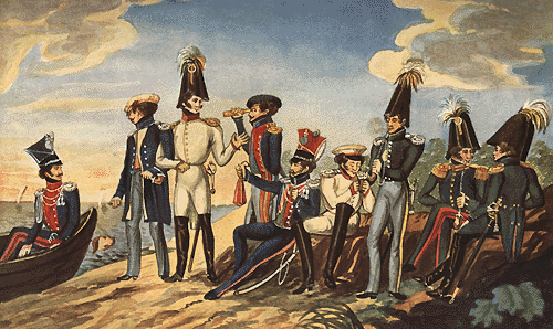 Сцена из военной жизни. (Музей 1812 г.)