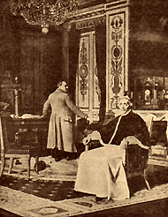 Пий VII и Наполеон в Фонтенебло (Франка).