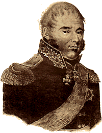 Ген.-лейт. К. Ф. Багговут. (Собрание С. Ушакова, 1822 г.).