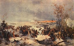 The Battle of Krasniy on the 5th (17th) of November.