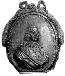 Akinfy Demidov. Iron bas-relief XIX c.