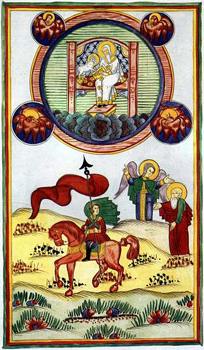 Breaking of Seven Seals<br>From the series of illustrations for the Holy Bible and Parables