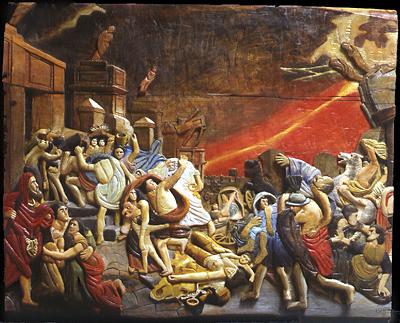 The Last Day of Pompeii. 1981<br>After K.P.Bryullovs painting of the same name