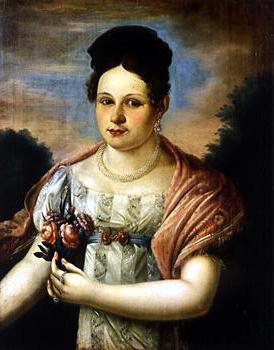 Portrait of .. Basnina. 1821