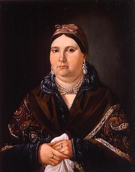 Portrait of A.K.Rahmanova. 1826