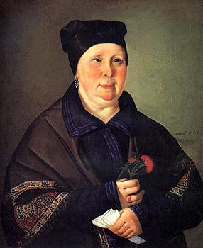 Portrait of M.K.Shaposhnikova. 1828