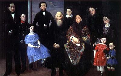 Portrait of a merchant family
