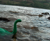 Loch Ness Monster, Loch Ness lake, Scotland