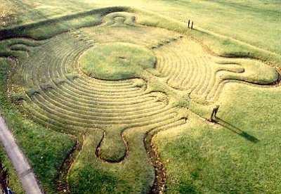 Turf maze, Saffron Walden, United Kingdom, XVII c.