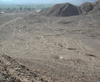 Geoglyph-labyrinth at Nasca desert, Peru, VI c. B.C.  I c. A.D.