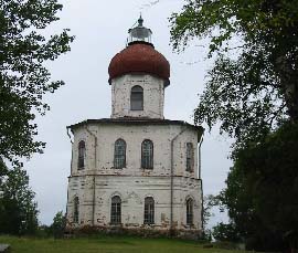 Свято-Воздвиженская церковь-маяк, Соловки, 1862, арх. Шахларов